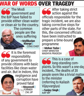 Indore water contamination