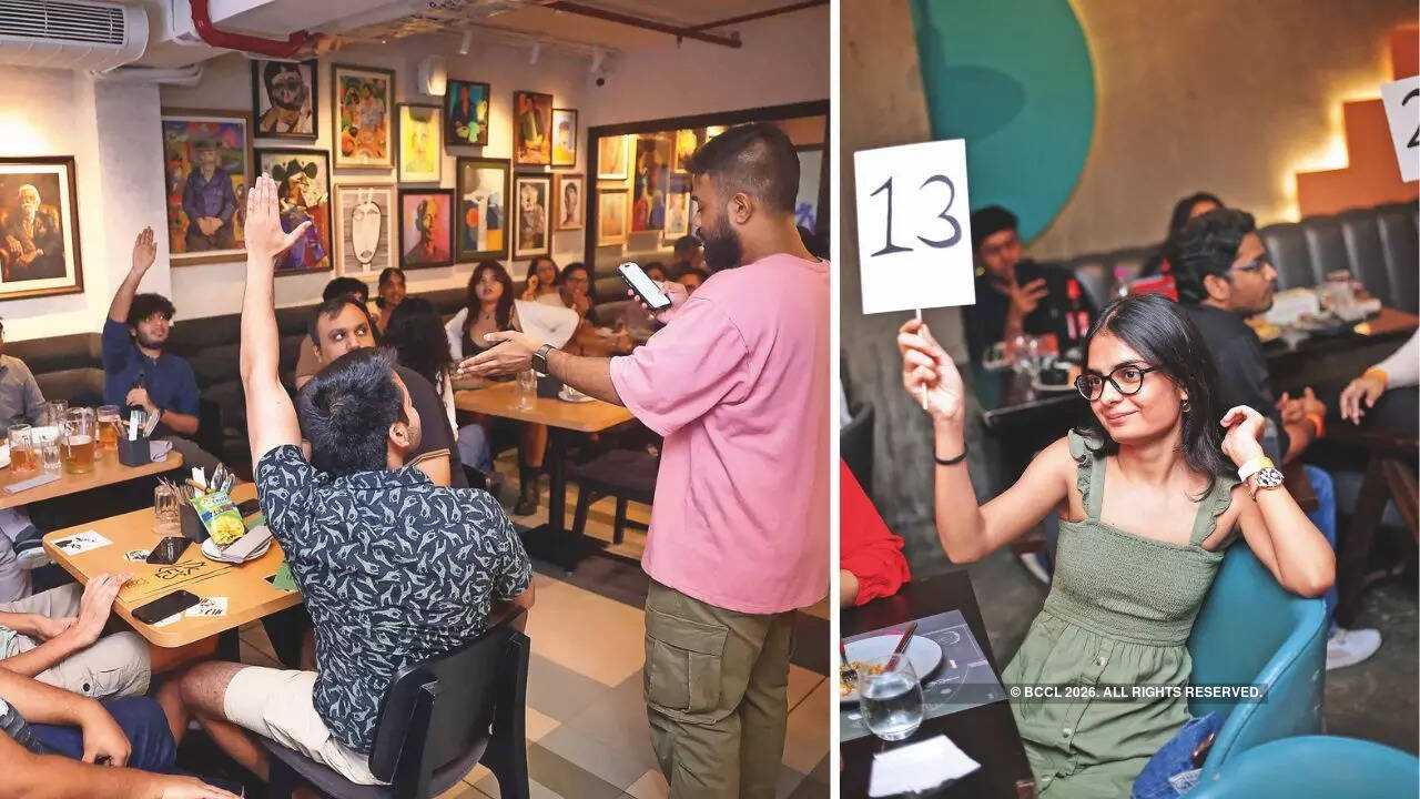 It helps in forming a community. It is one way of meeting new people, says Kaushik, a regular at quiz nights It helps in forming a community. It is one way of meeting new people, says Kaushik, a regular at quiz nights