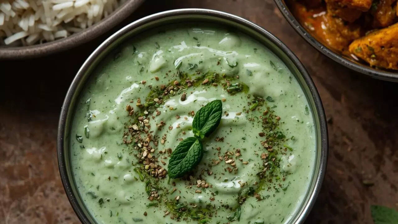 செரிமானத்திற்கு புதினா மற்றும் ஜீரா ரைதா