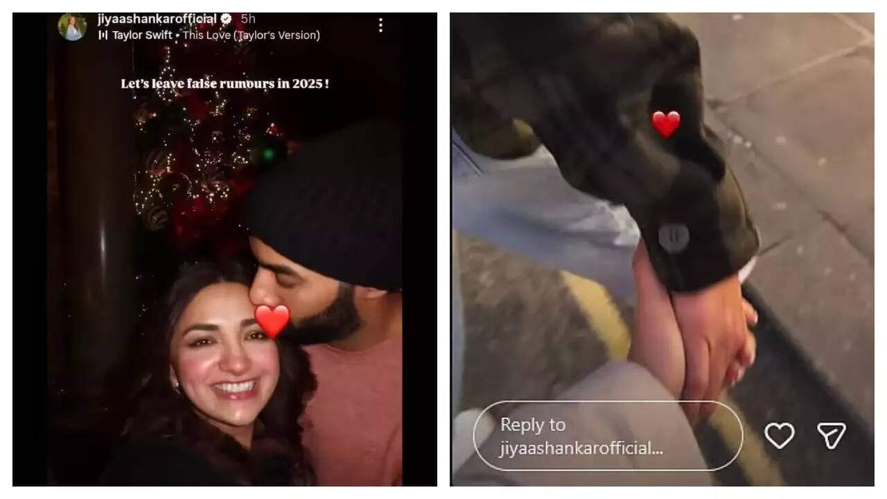 Jiya with her mystery man