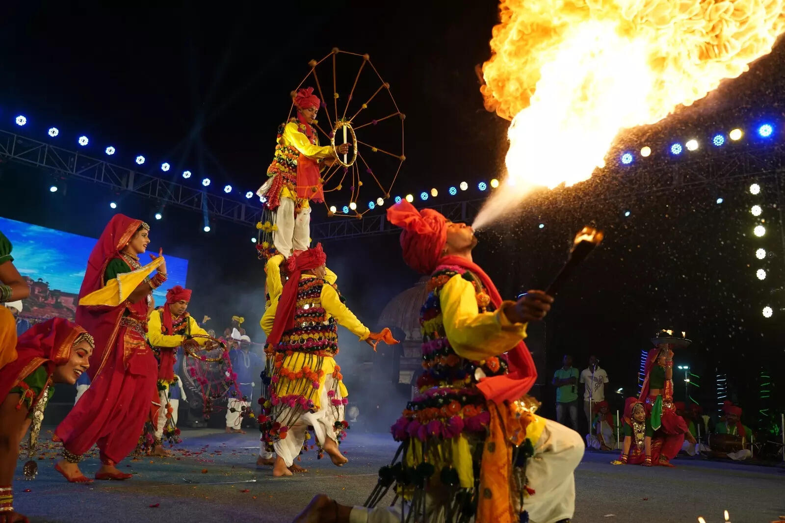 Performance at the Murshidabad Heritage Festival organised by MHDS