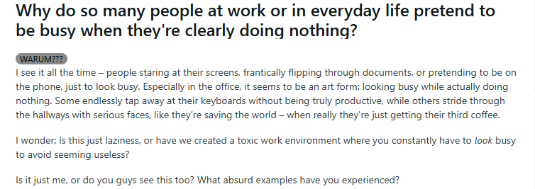 Reddit post made by another user