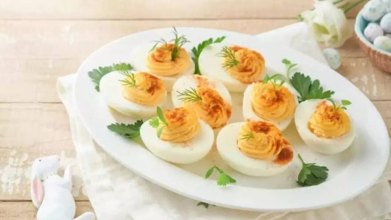 வேகவைத்த முட்டைகள்