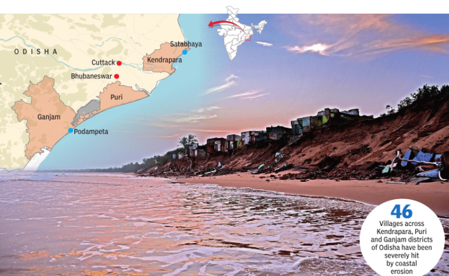 Climate refugees in Odisha