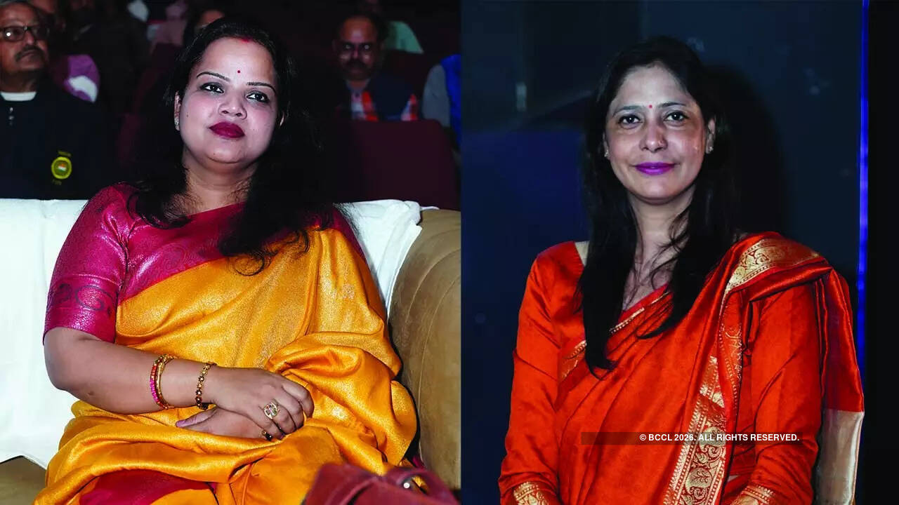 (L) Dr Vibha Singh (R) Kaifia Khan