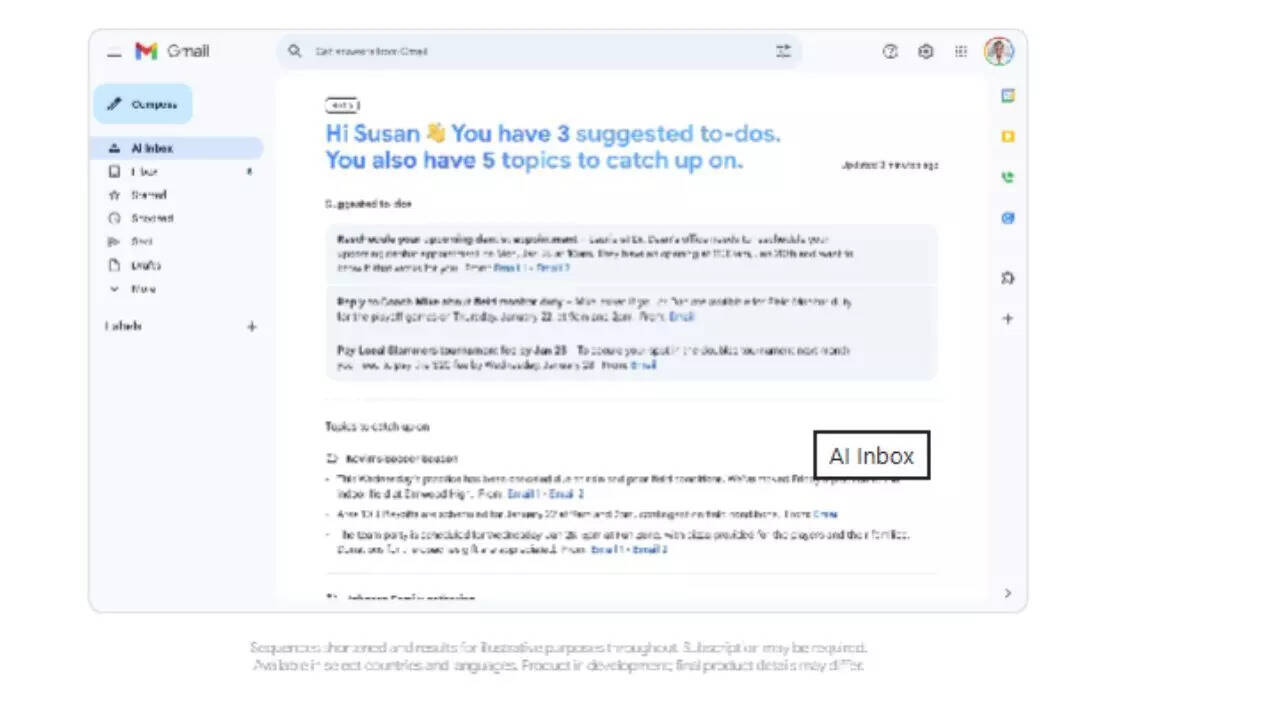 Gmail AI Inbox