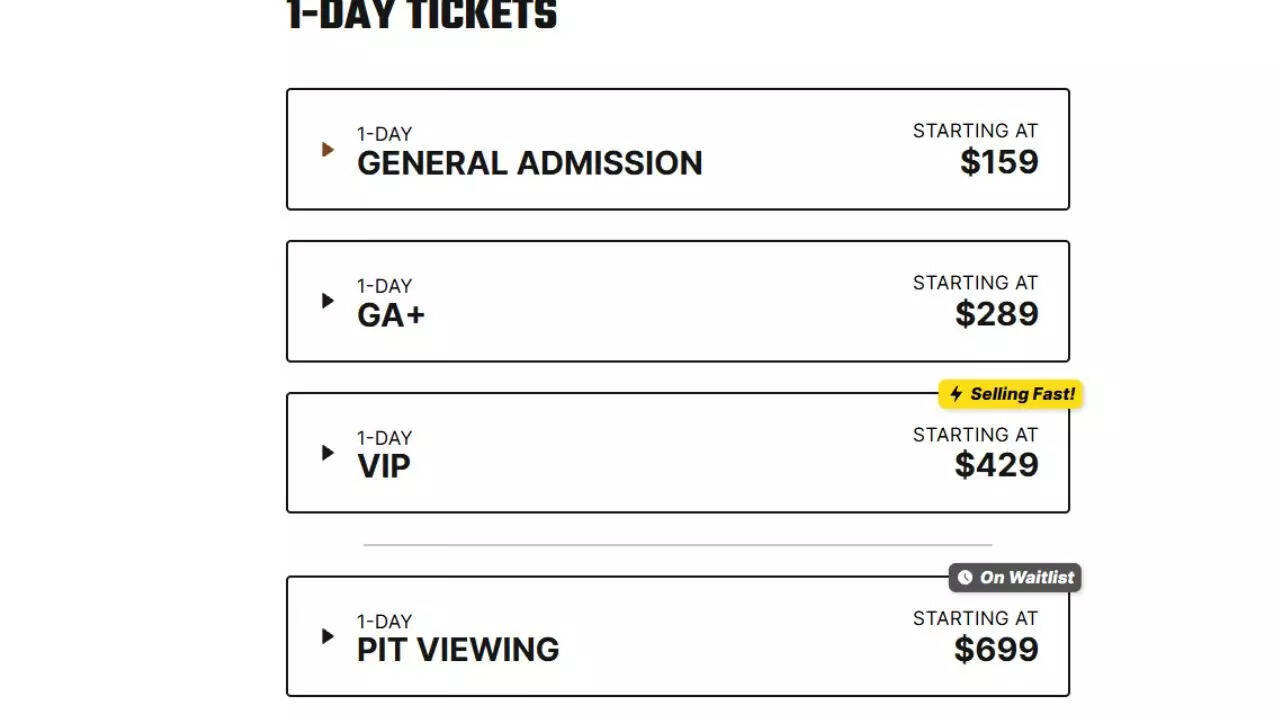 கவர்னர்ஸ் பால் 2026 டிக்கெட்டுகள்