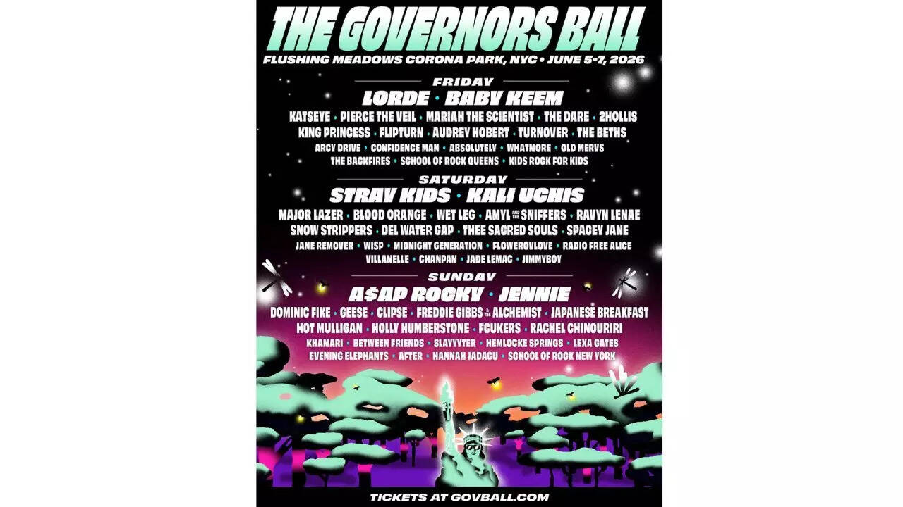 கவர்னர்ஸ் பால் 2026 வரிசை