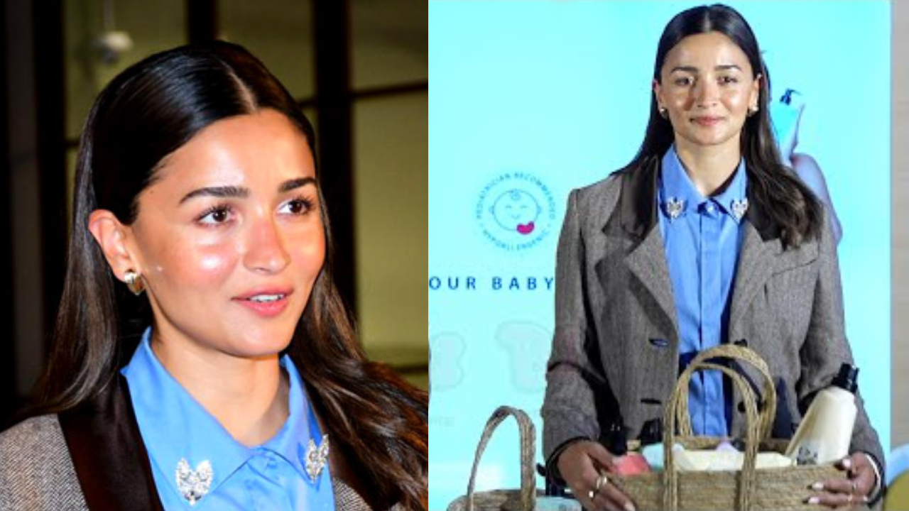 Alia at Ed-a-Mamma Baby Care Line Launch
