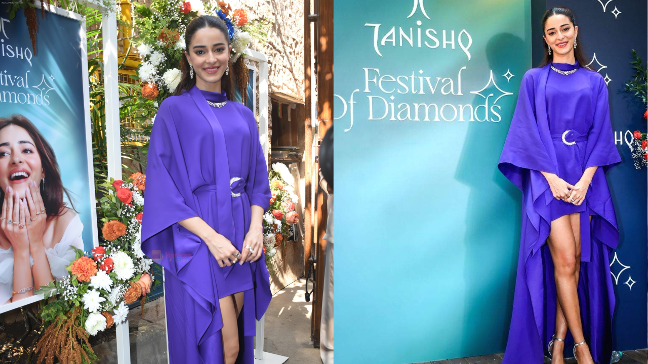 Ananya Panday’s Purple Kaftan Costs ₹1.47 Lakh