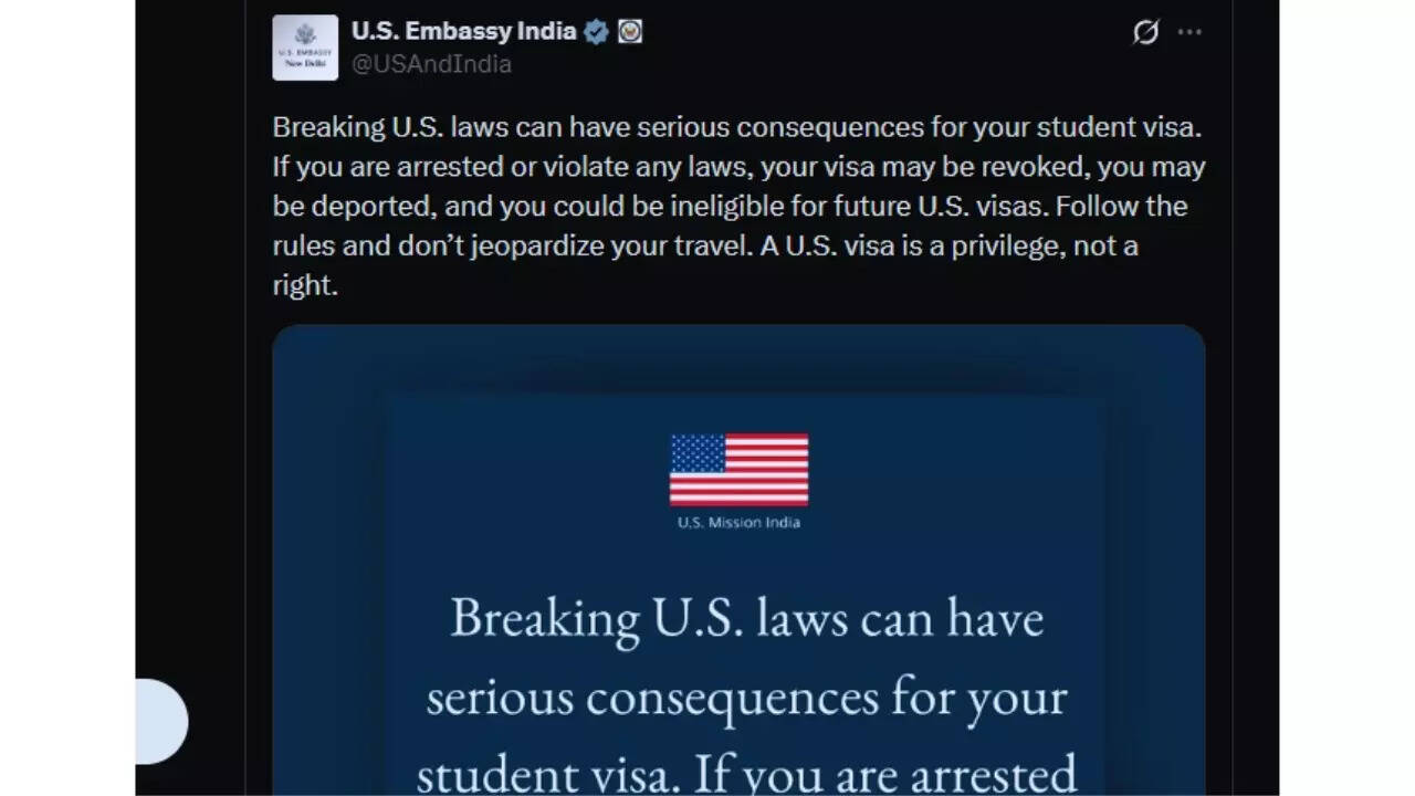 US Embassy in India on X