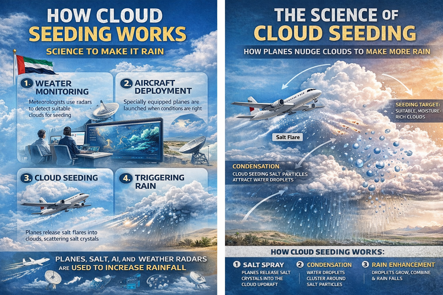 UAE s Cloud Seeding Secret How Salt AI Drones Are Used To Make It 