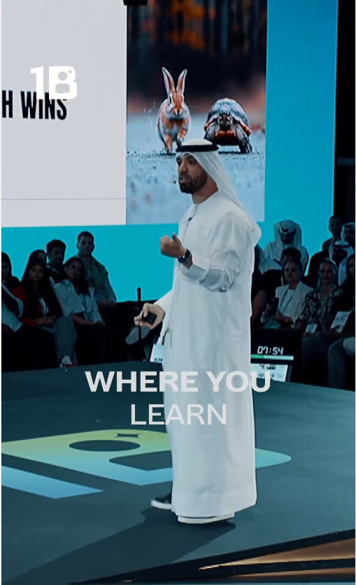 Khalid Al Ameri urges creators to look beyond the millions and instead focus on making an impact on people’s lives
