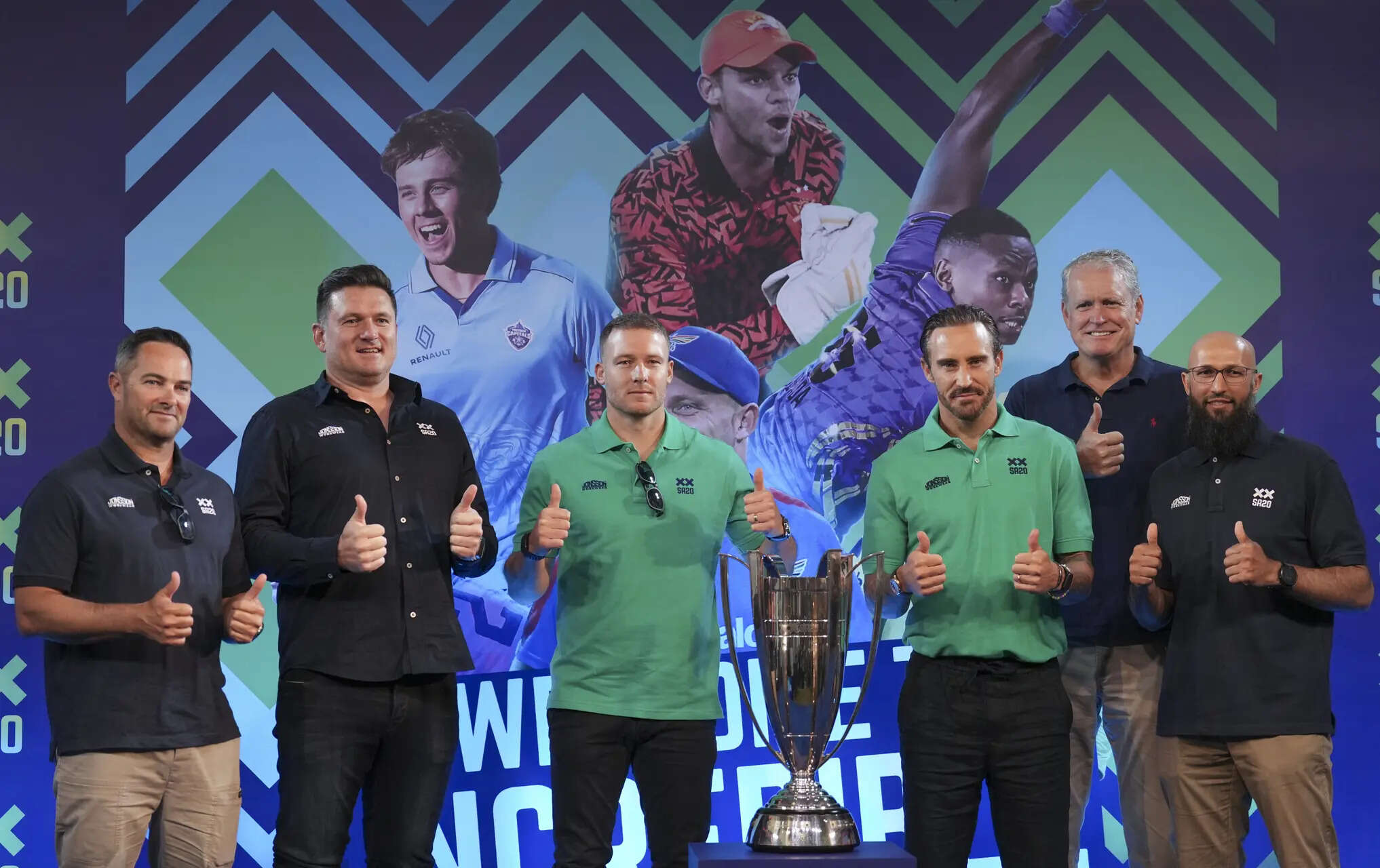 South African cricketers gear up for Season 4 of SA20 league in Mumbai