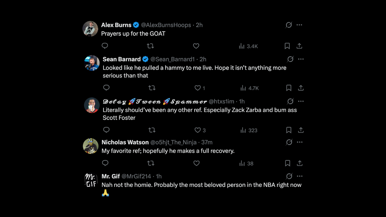 Fans react to Bill Kennedy's injury