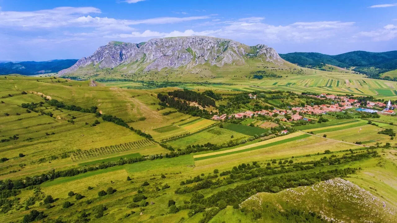Rimetea village in Romania