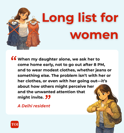 Long list for women