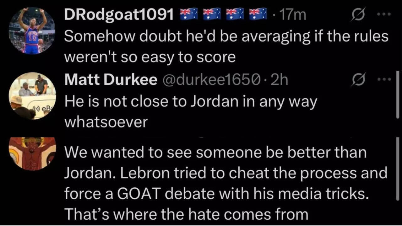 Fans react to Gilbert Arenas' calling out the bias in LeBron James and Michael Jordan's goat debate