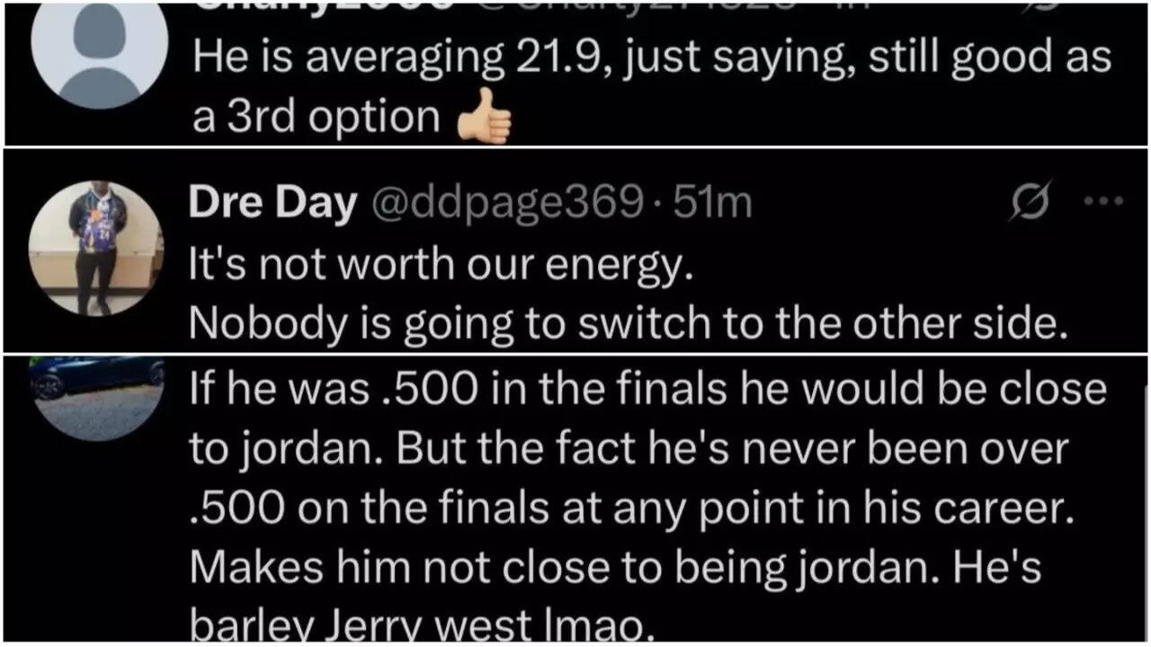 ​Fans react to Gilbert Arenas' calling out the bias in LeBron James and Michael Jordan's goat debate