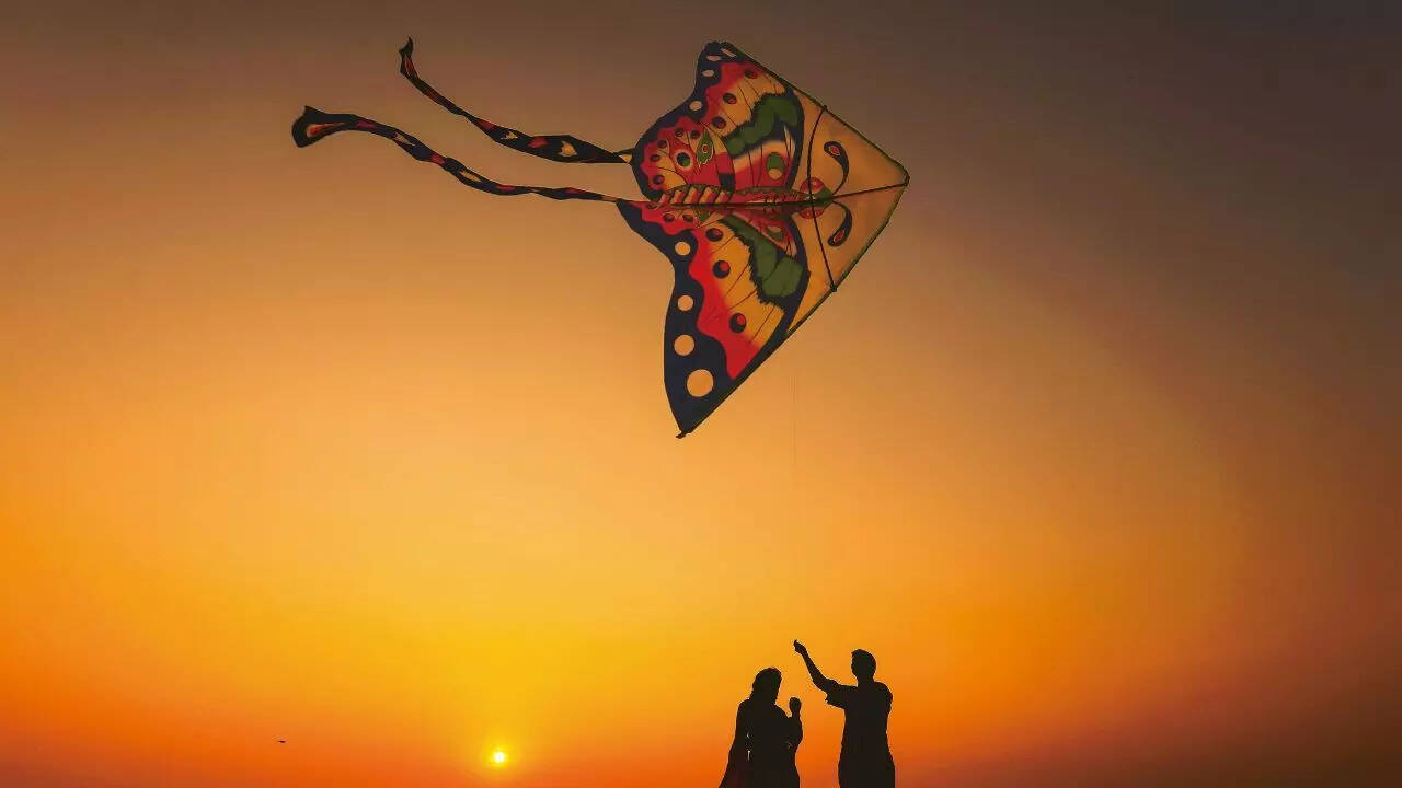 Kite Flying on Makar Sankranti