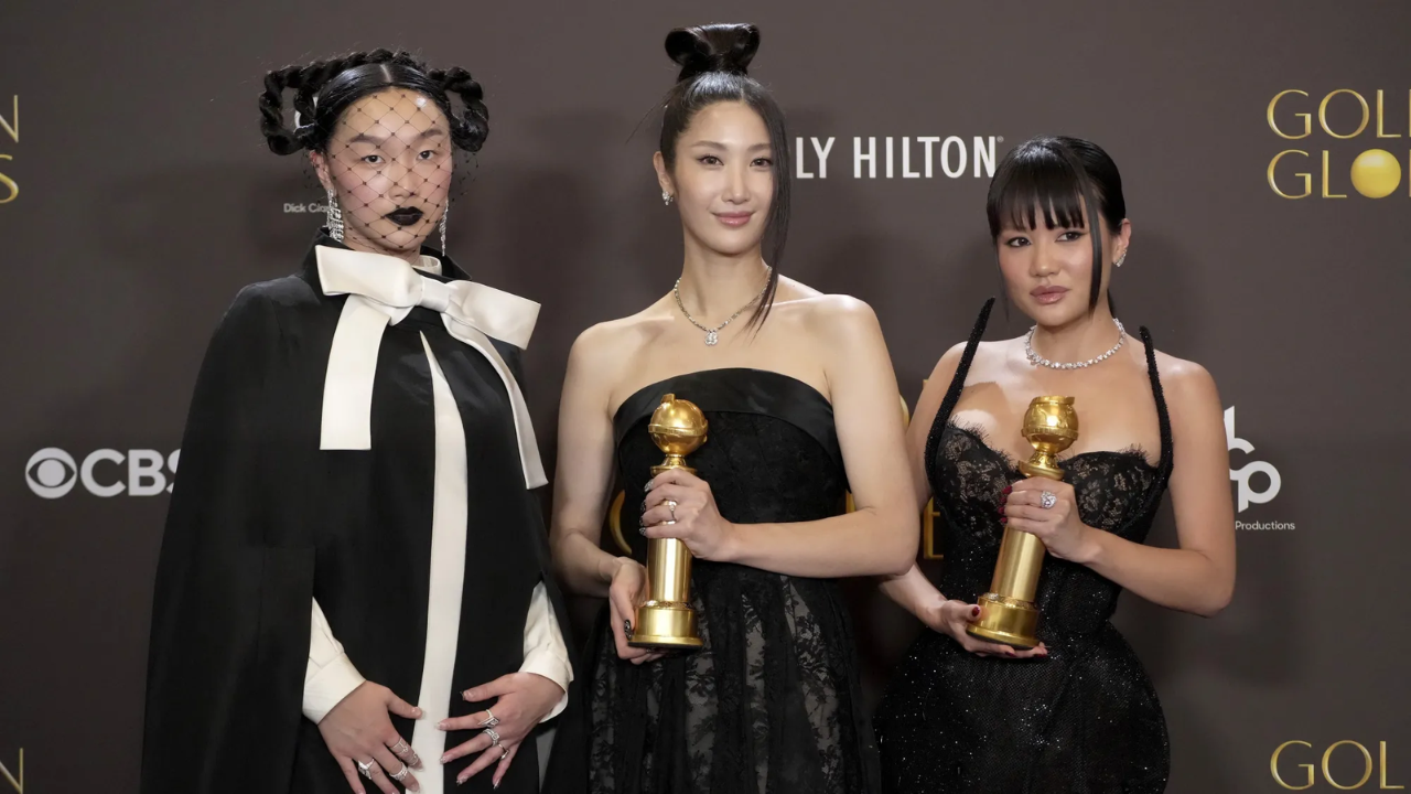 K-Pop Demon Hunters at the Golden Globes 2026