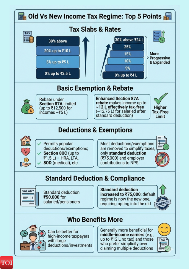 New Vs Old Income Tax Regime