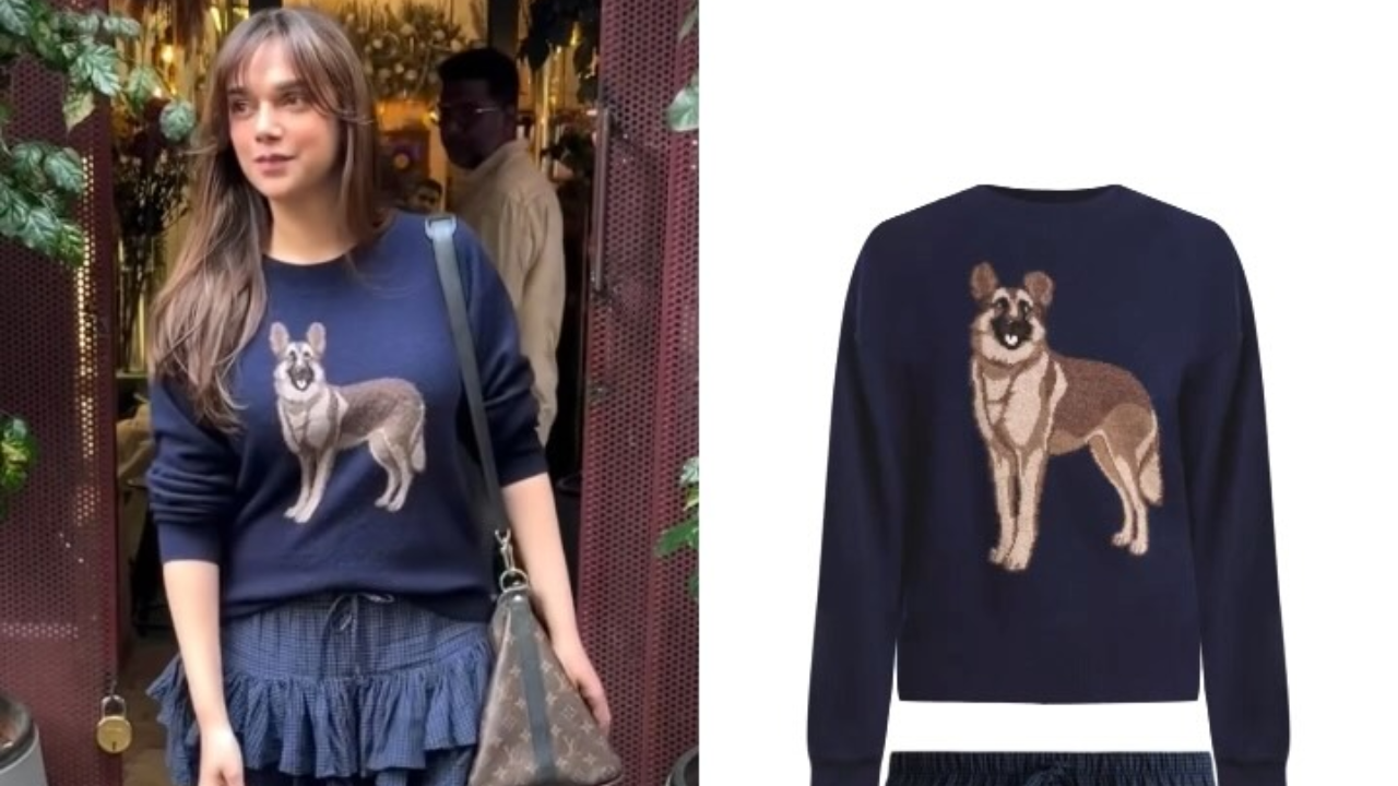 Meet Aditi Rao Hydari’s Cashmere-Clad German Shepherd
