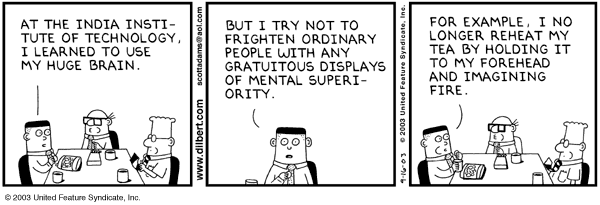 How Dilbert introduced the Indian IITian into American culture