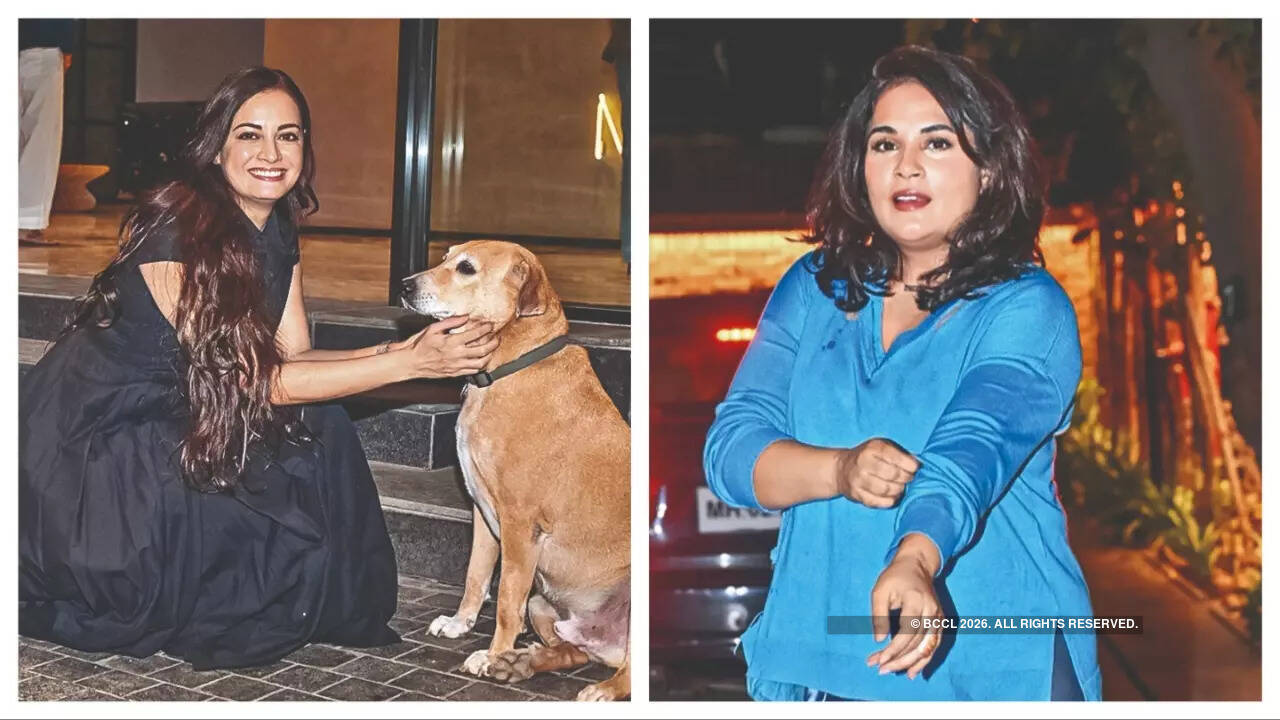 Dia Mirza and Richa Chadha (BCCL/Prashant Jadhav) Dia Mirza and Richa Chadha (BCCL/Prashant Jadhav)