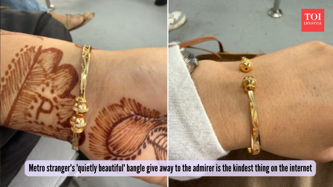 Metro stranger's 'quietly beautiful' bangle give away to the admirer is the kindest thing on the internet