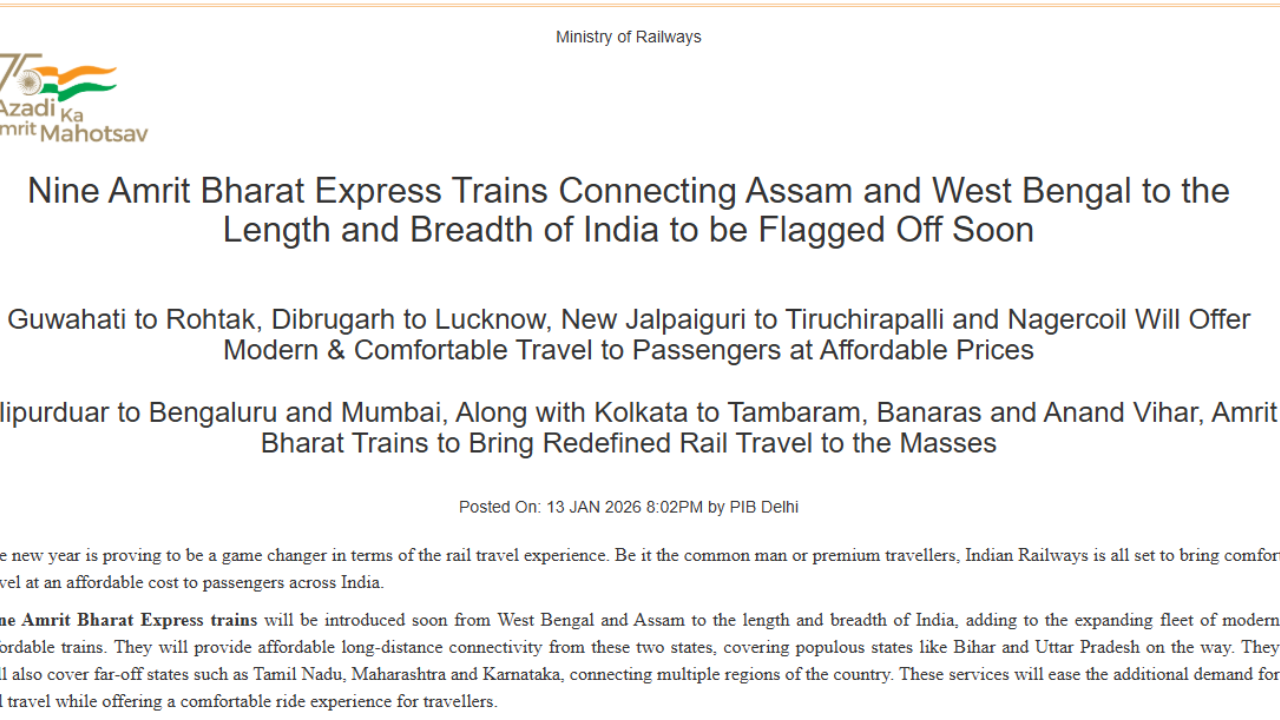 ministry of railways