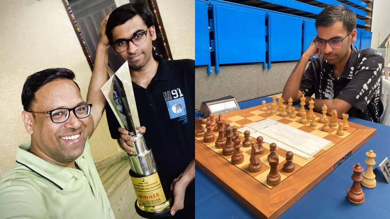 Aaryan Varshney's father a guiding force for his son (Special Arrangements)