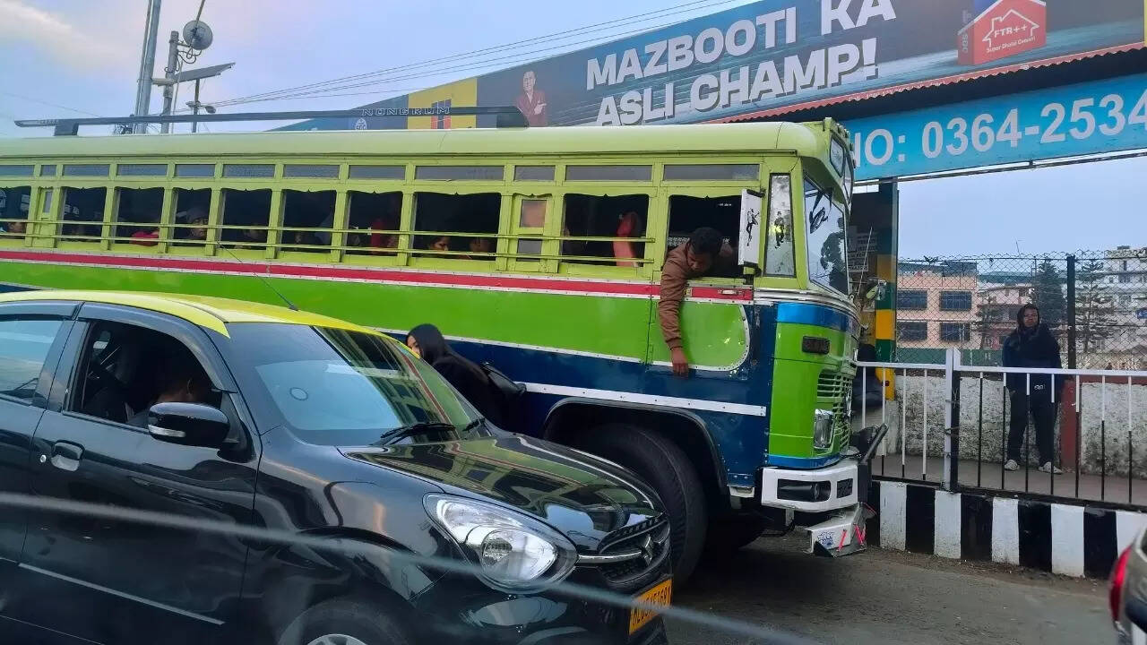 Iconic Shillong local bus