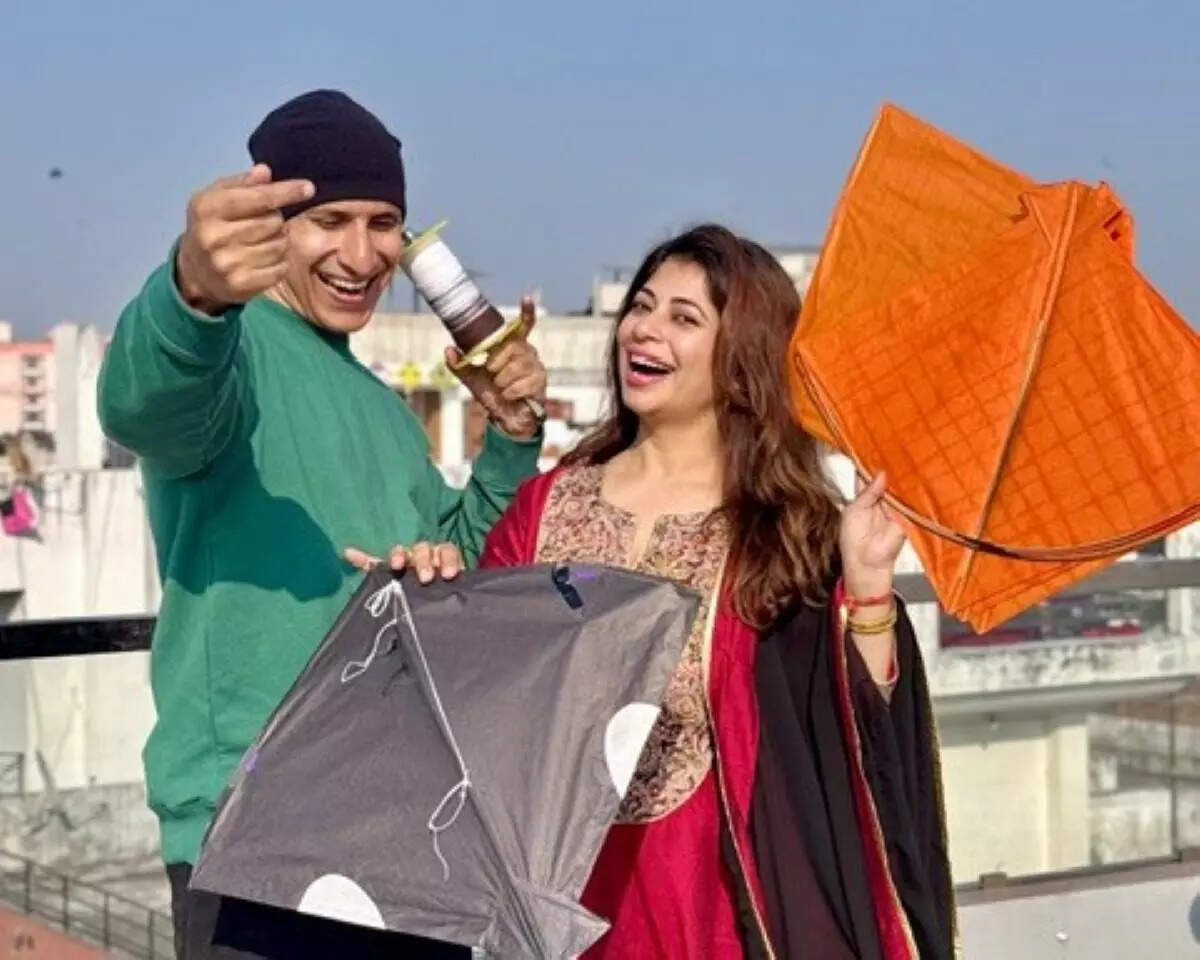 Ajay Sharma and Malini Kapoor celebrated Makar Sankranti in Jaipur