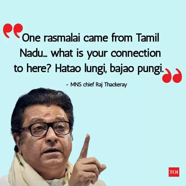 Raj Thackeray's remark