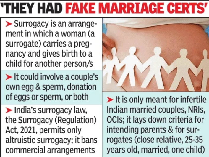 Police bust int’l surrogacy racket