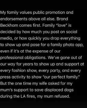 Brand Beckham comes first