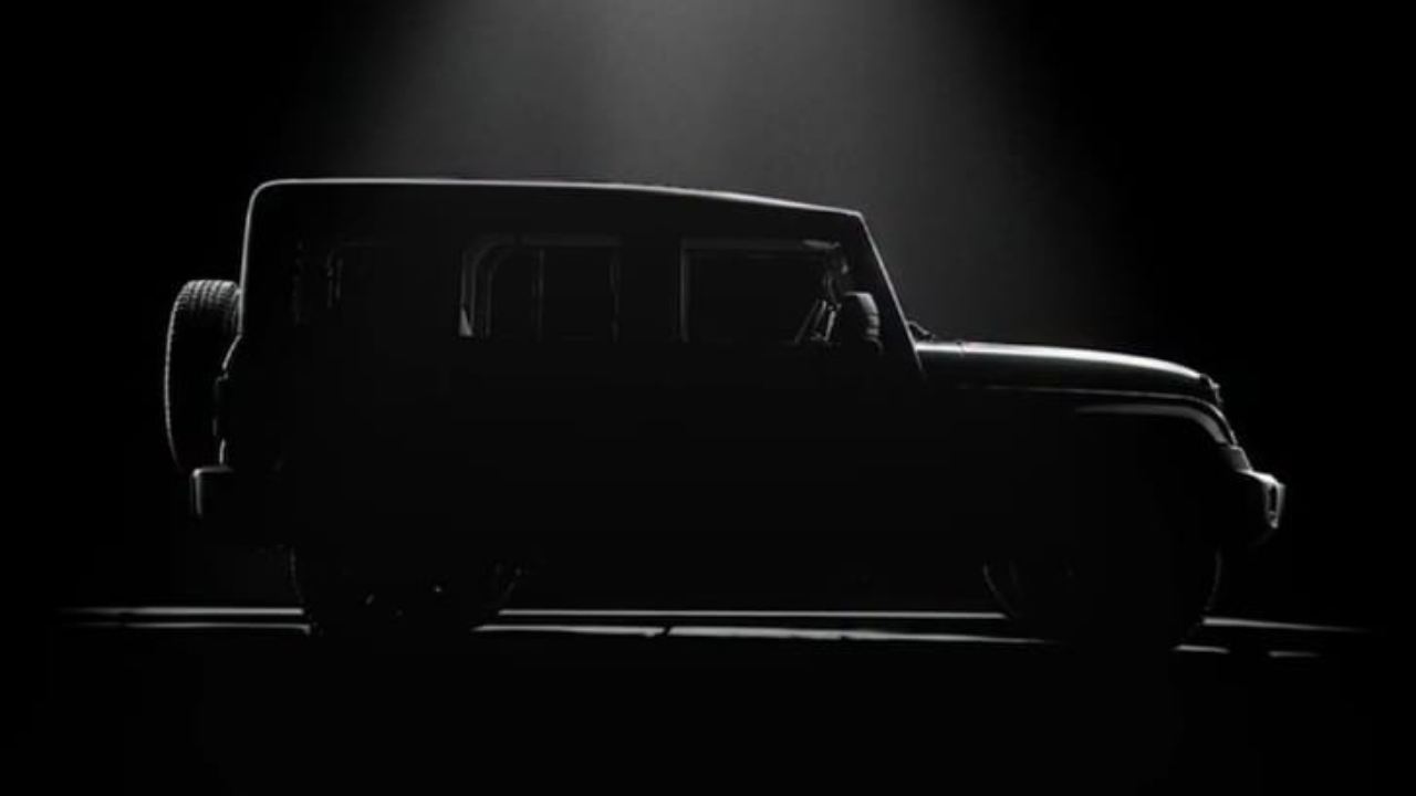 Mahindra Thar Roxx teased