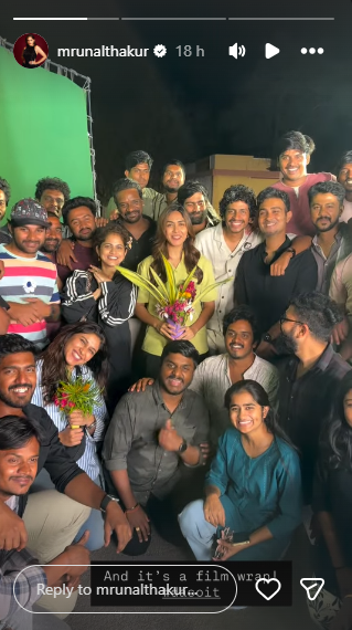 Mrunal Thakur's IG post