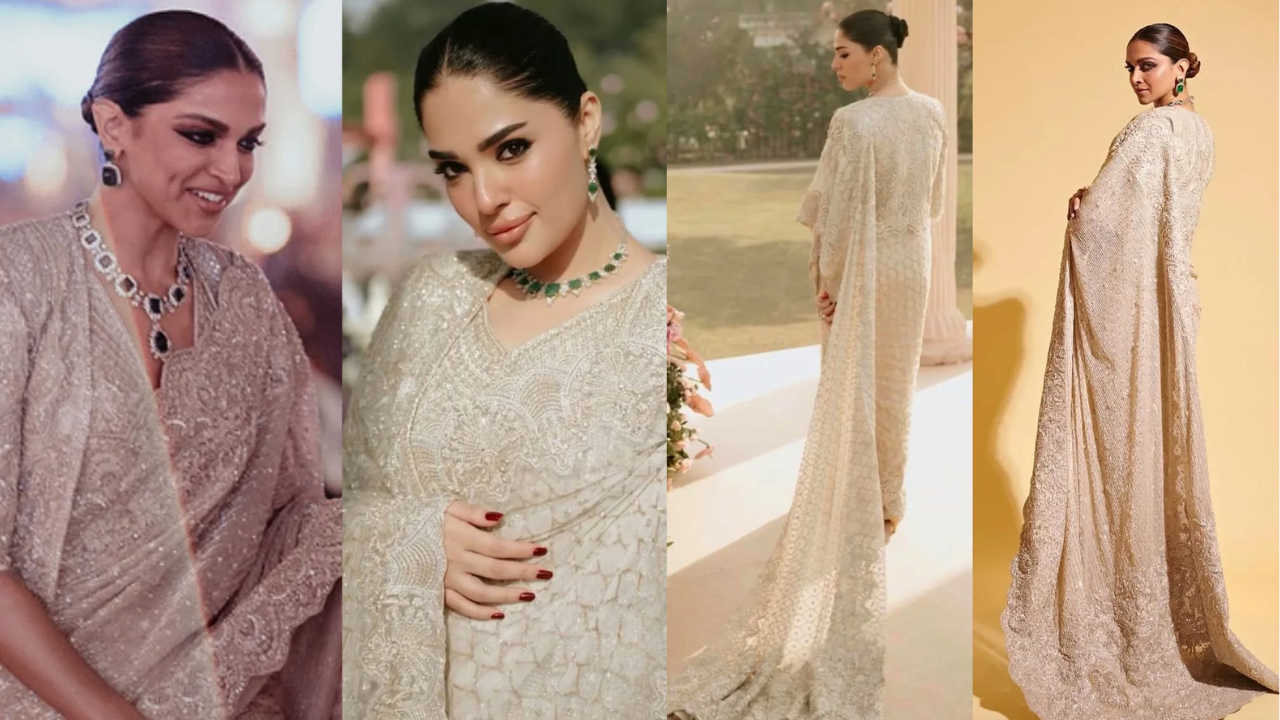 Instagram) Mahnoor’s show-stopping saree look