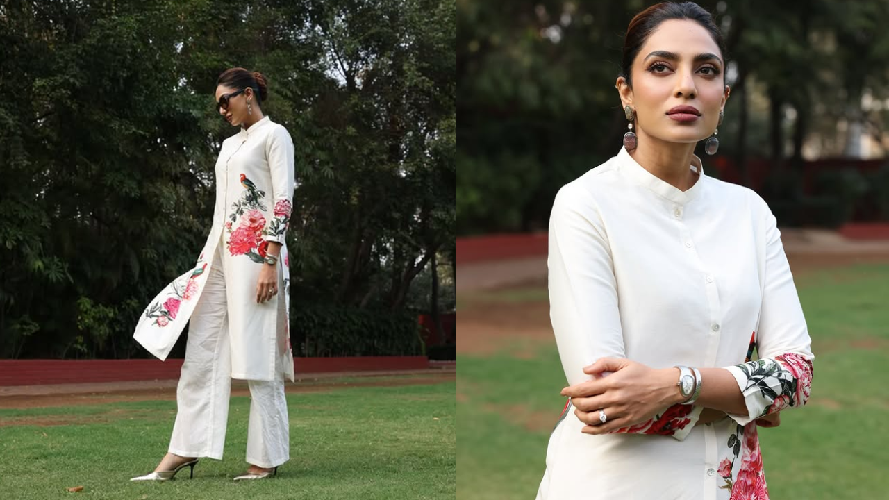 Sobhita Dhulipala Steps Out in Rohit Bal