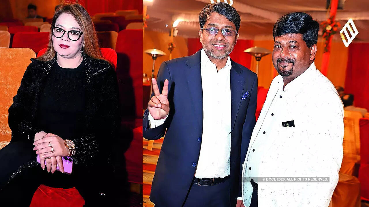 (L) Humera (R) Garvit and Alok (L) Humera (R) Garvit and Alok