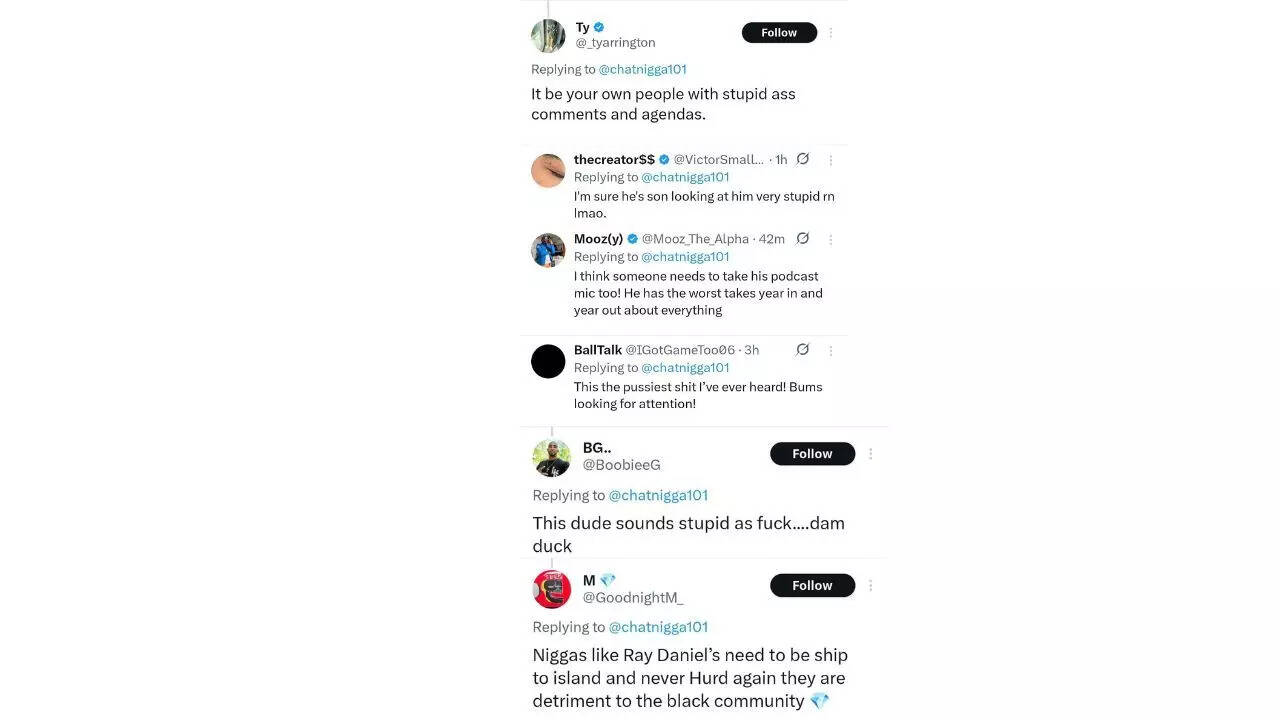 Fans turn on Ray Daniels after provocative NBA take