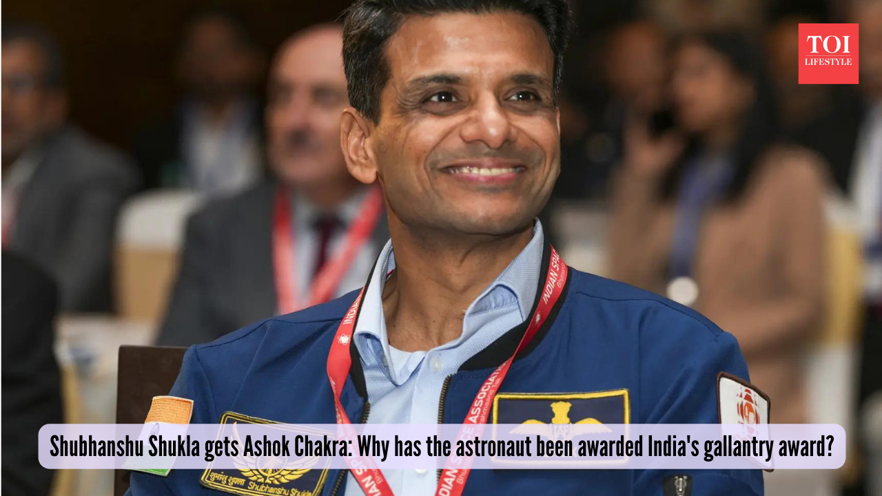 Shubhanshu Shukla gets Ashok Chakra: Why has the astronaut been awarded India's gallantry award (Photo: PTI)