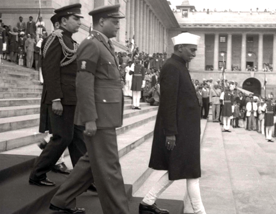 Then-president Rajendra Prasad (File photo)