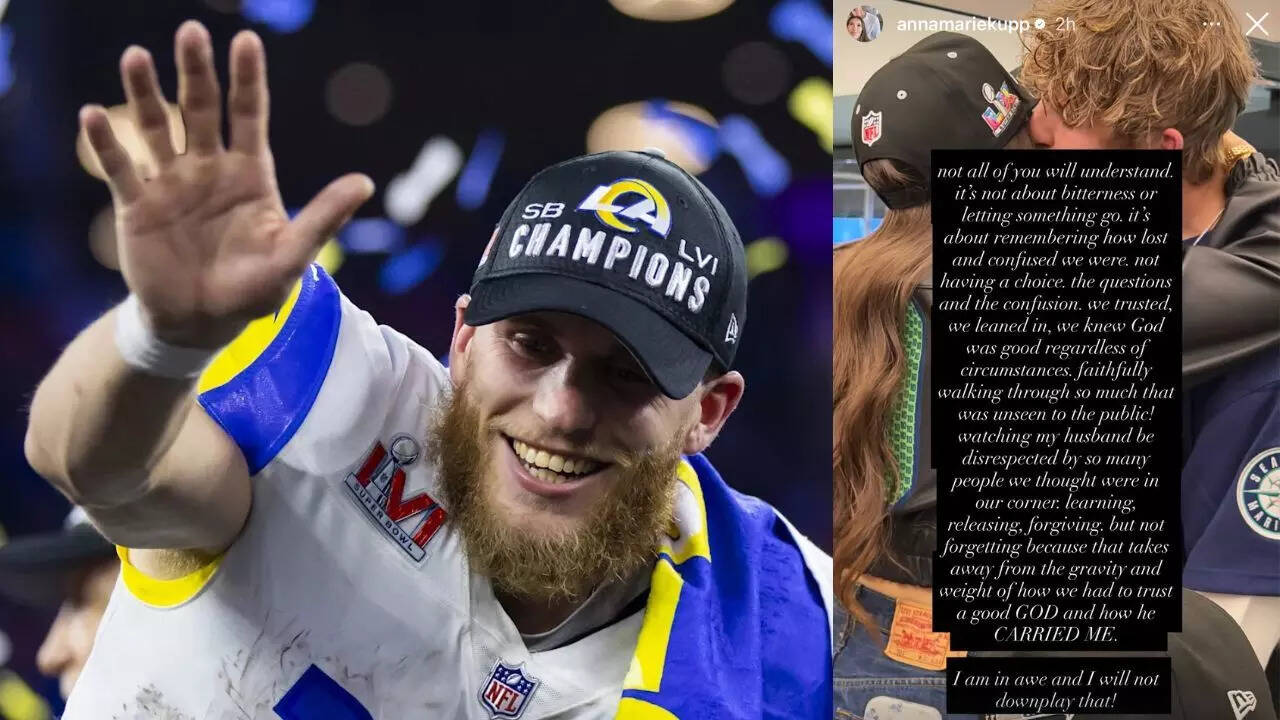 Anna Kupp shares an emotional note after Cooper Kupp won the NFC Championship with the Seahawks