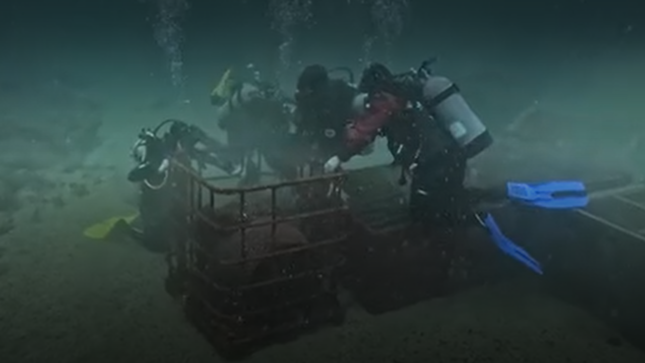 Turning ocean into a natural wine cellar