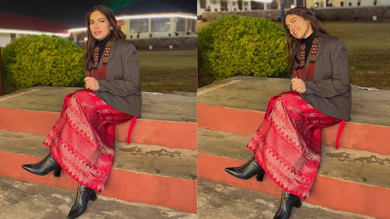 Bhumi Pednekar’s Regal Assamese Silk Moment
