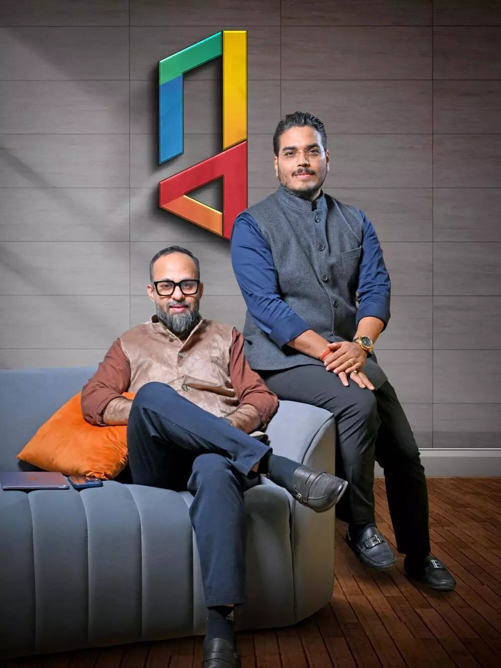 Sheikh Mairajul Haque and Sashikant Barik, co-founders, AcreRise