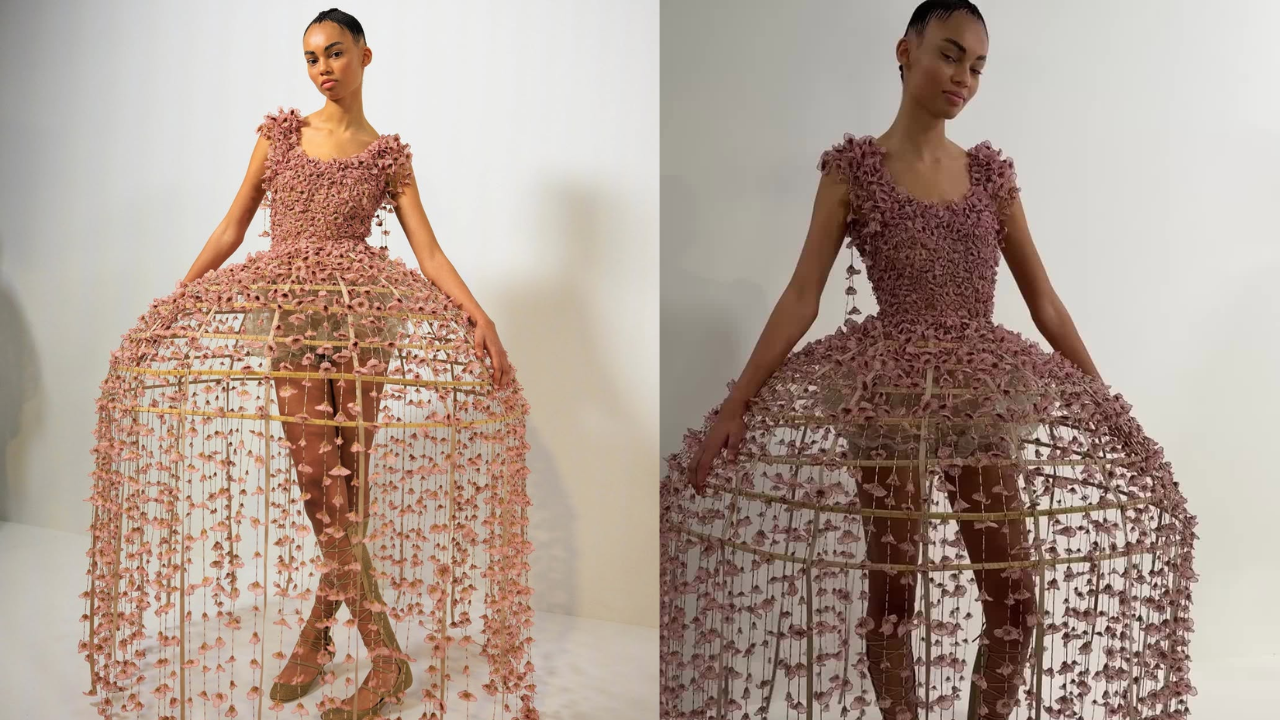 Dior’s Birdcage Dress Explains the 2026 Mood